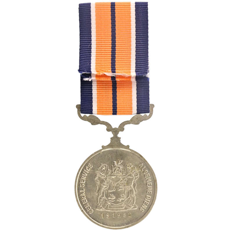 South Africa Full Size General Service Medal with Ribbon, #151982 38mm