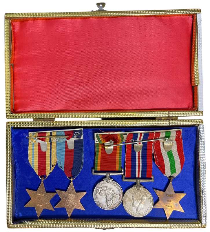 WW2 D. A. Faure Medal Lot