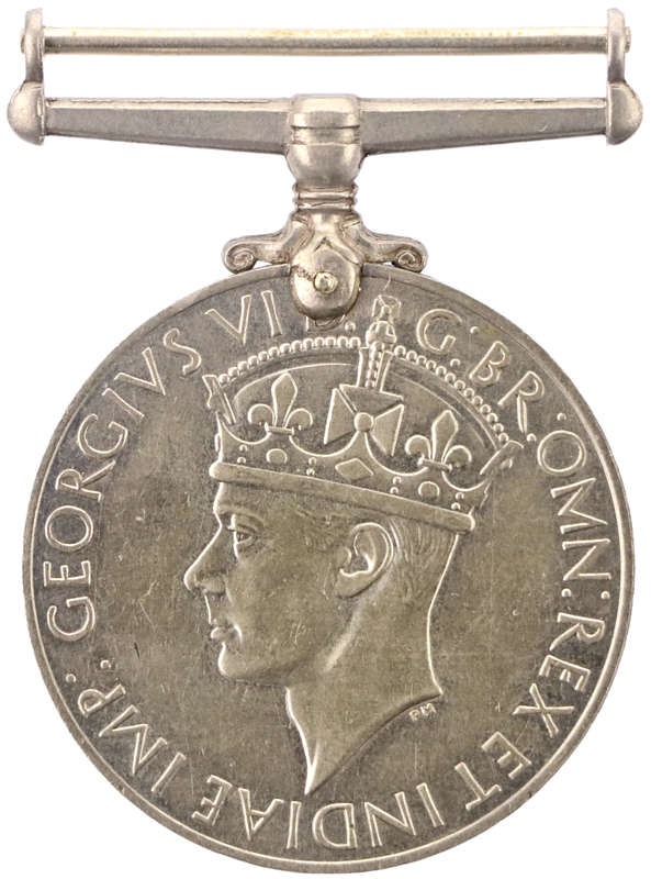 1939-1945 South Africa Full Size War Medal without Ribbon, un-numbered 36mm