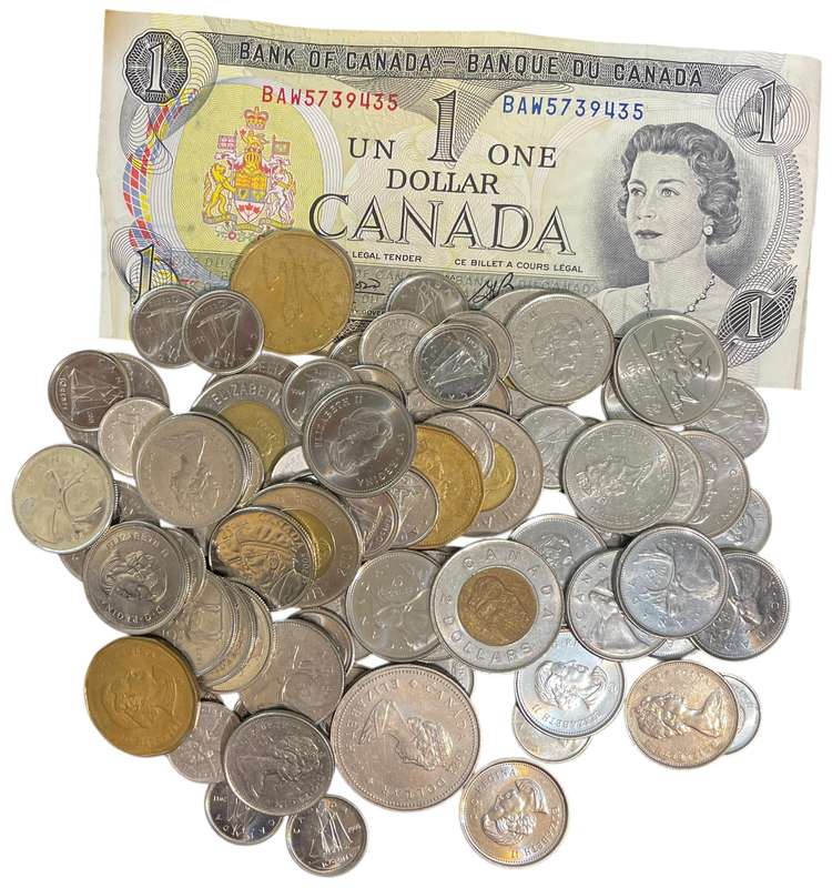 $30.40 Canadian Dollars [Face Value R398] 10 Cents and up