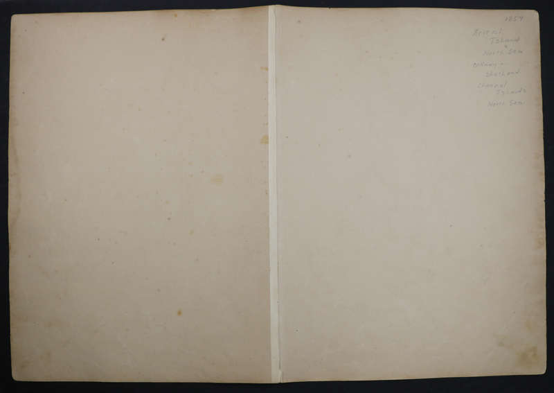 1859 The British Islands And The North Sea, The Orkney And Shetland Islands and The Channel Islands