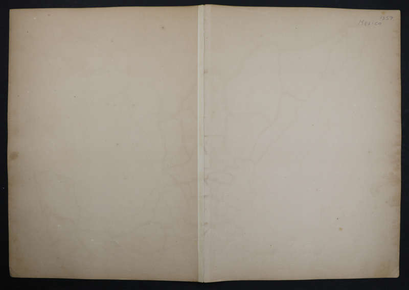 1859 Mexico Map by J. W. Lowry-Has a slight tear in the bottom middle