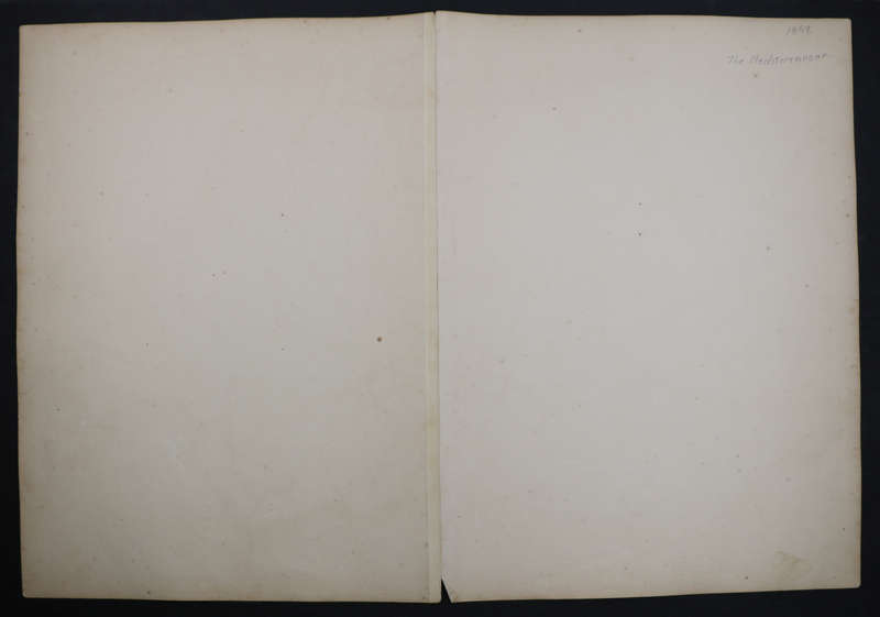 1859 The Grecian Archipelago And The Shores Of The Mediterranean by W. Hughes-Has a slight tear in t