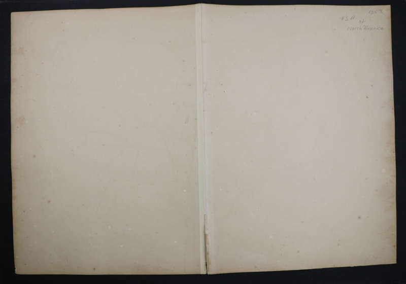 1859 The United States Of North America by J. W. Lowry- Has a tear in bottom middle