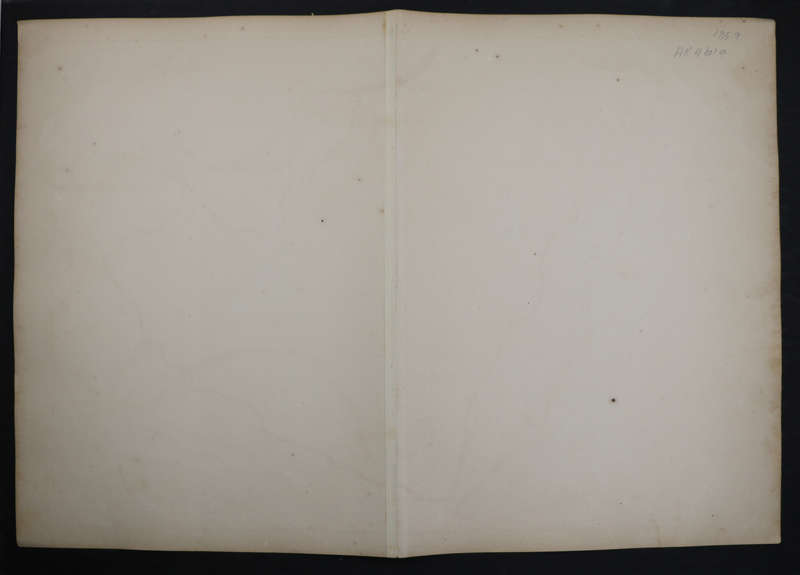 1859 Arabia Map by Edward Weller
