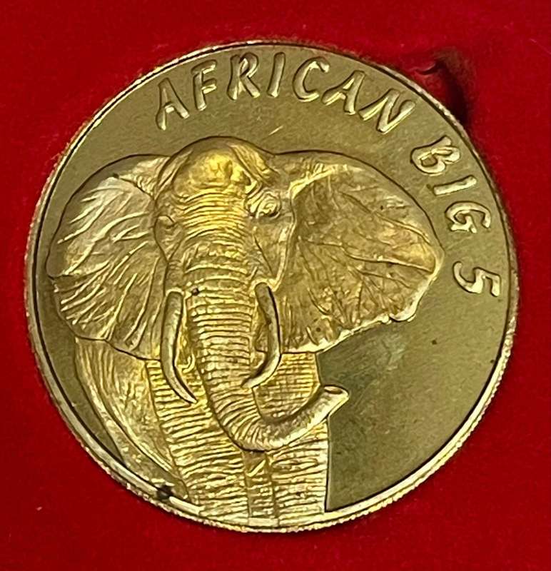 The Big 5 Brass Medallion Set