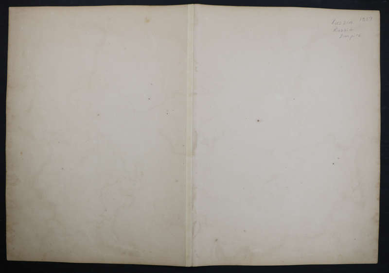 1859 Russia In Europe 2 Map Pair by Edward Weller