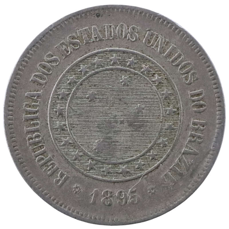 1889 Brazil 100 Reis KM#492