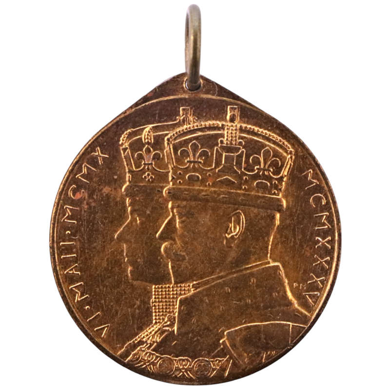 1935 South Africa Jubilee of King George V and Queen Mary Bronze medallion