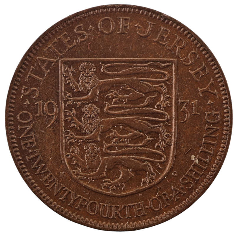1931 jersey 1/24 of a Shilling