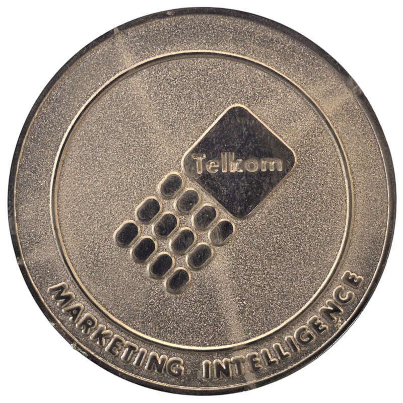 South Africa Telkom Forum 100, Telkom Corporate Customer Business Panel 50mm 48,4g Medallion