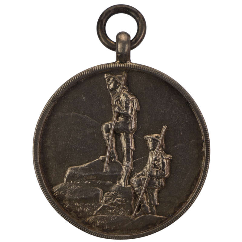 1920's St Thomas' Troop Monthly Inter-Patrol Competition won by (un-issued) Sterling Silver Medallio