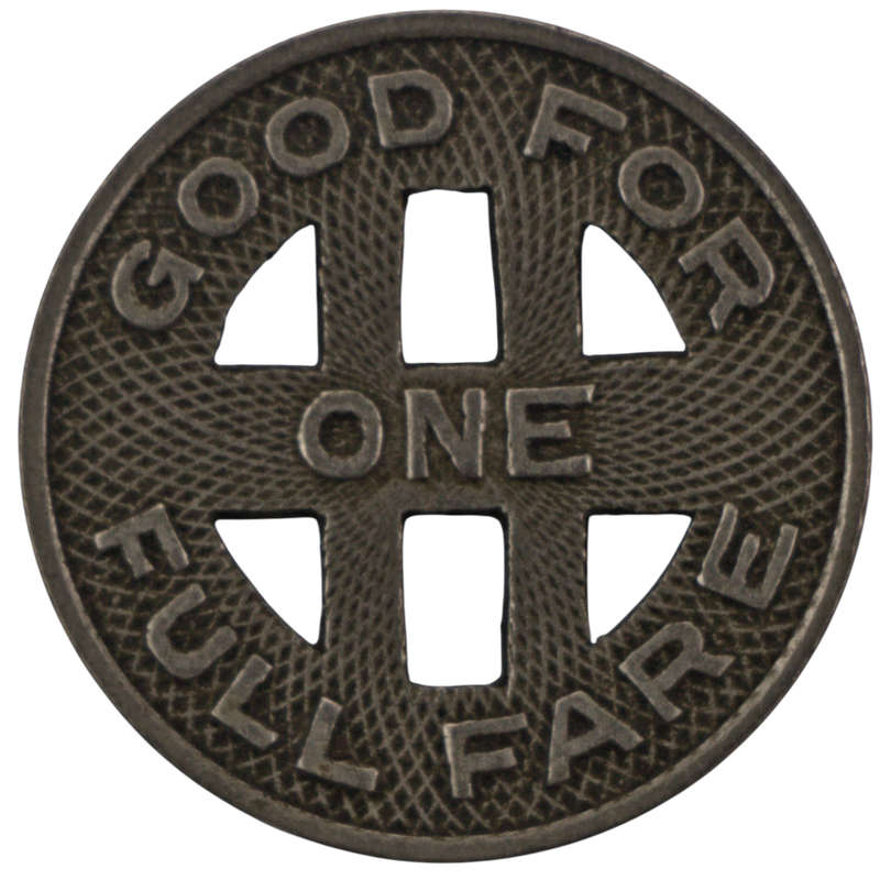 1923 Hawaii (United States) ½ Fare - Honolulu Rapid Transit Co.