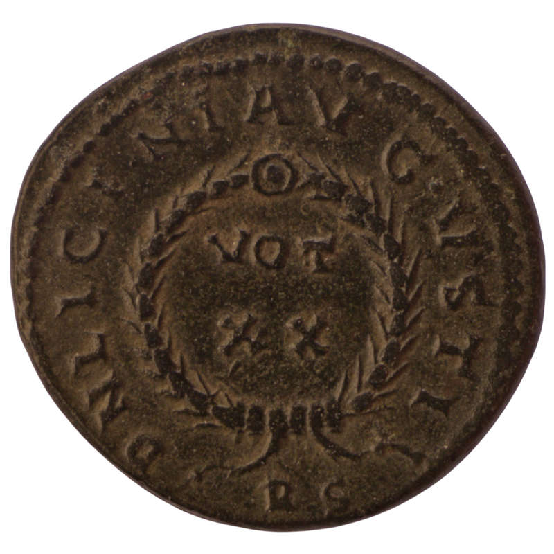 308-324 AD Roman Empire, Arles Æ Bronze Follis - Licinius I 2,9mm 3,5g