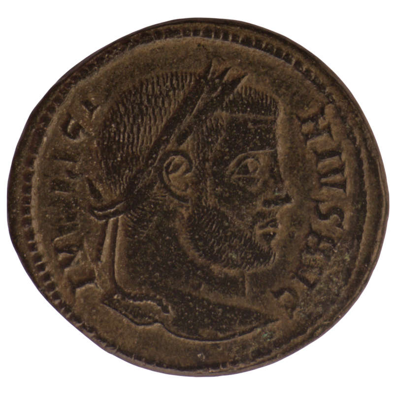 308-324 AD Roman Empire, Arles Æ Bronze Follis - Licinius I 2,9mm 3,5g