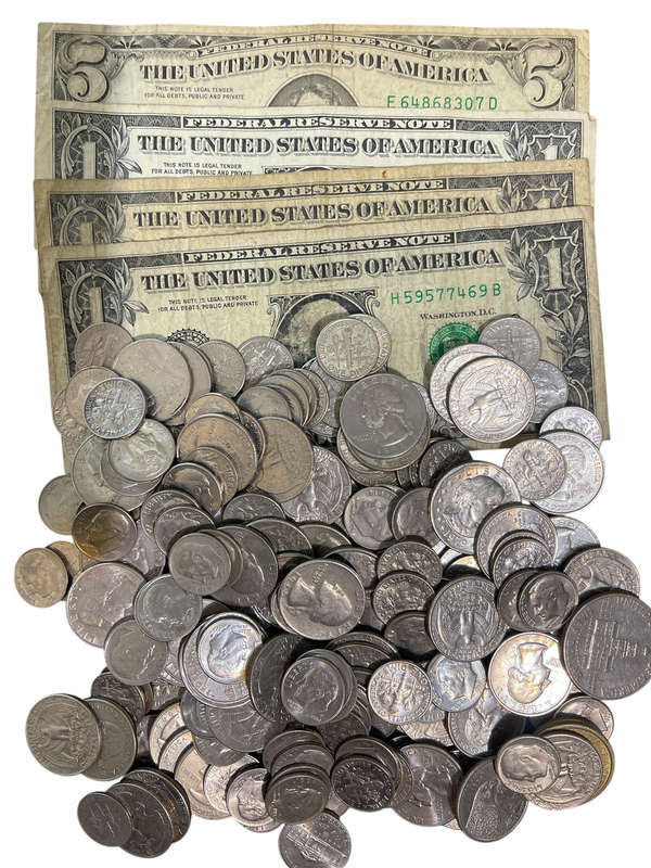 $41 United States Dollars [Face Value R743] 10 Cent and up