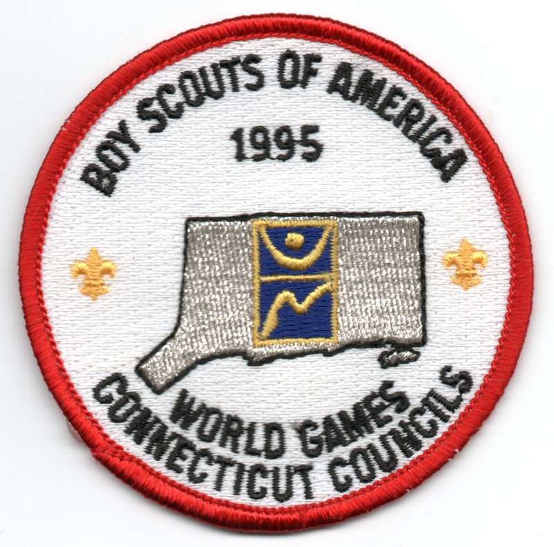 1995 United States Boy Scouts of America World Games, Connecticut Councils, Material Patch 80mm