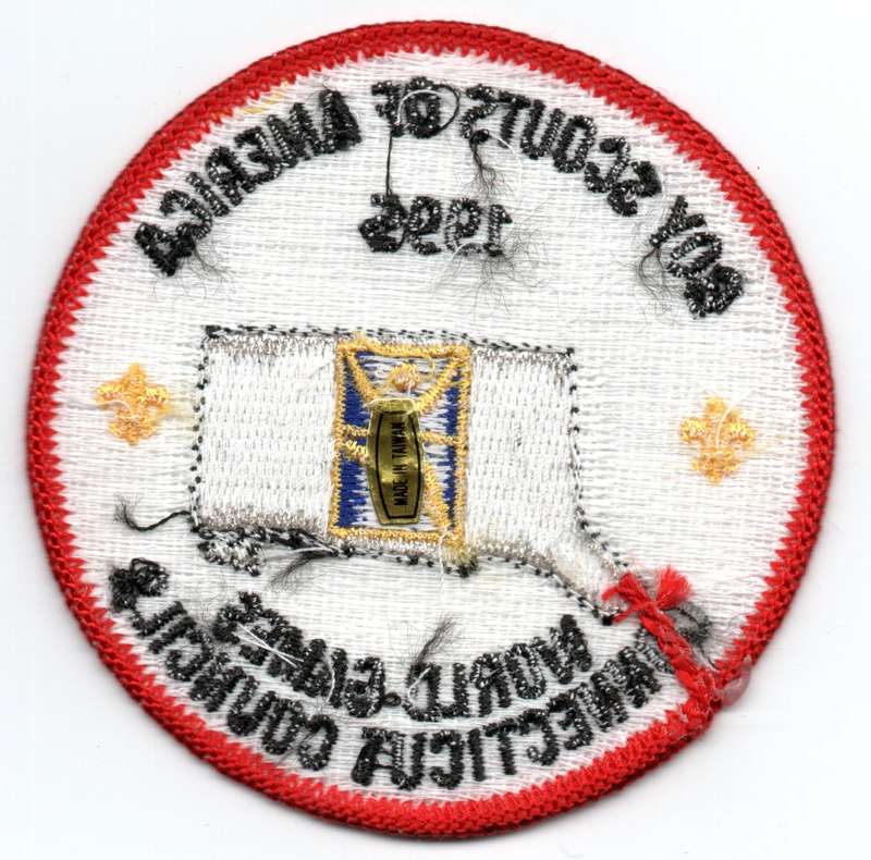 1995 United States Boy Scouts of America World Games, Connecticut Councils, Material Patch 80mm