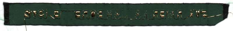 1972 Australia 5th Riverina Jamborette Boy Scouts Cuff Title 18mm x 162mm