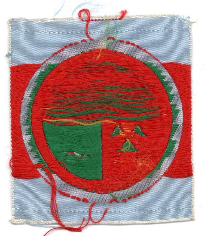 1970s1980s South Africa Boy Scouts Regional Cloth Badge  51 × 59 mm
