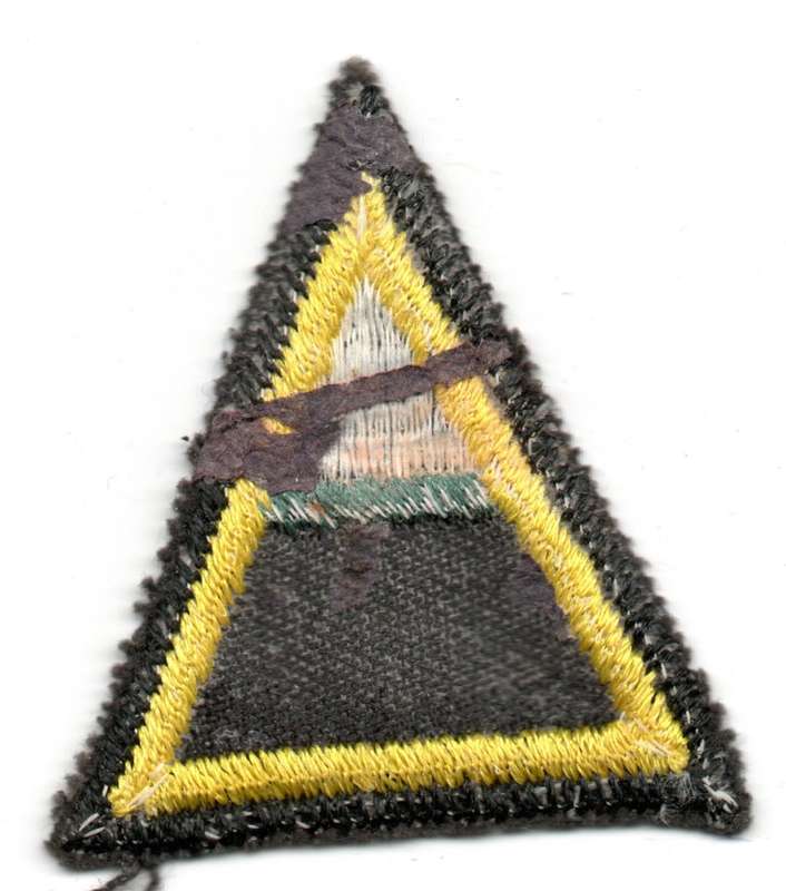 South African Infantry, A Coy Insignia, Cloth Patch 50mm x 53mm