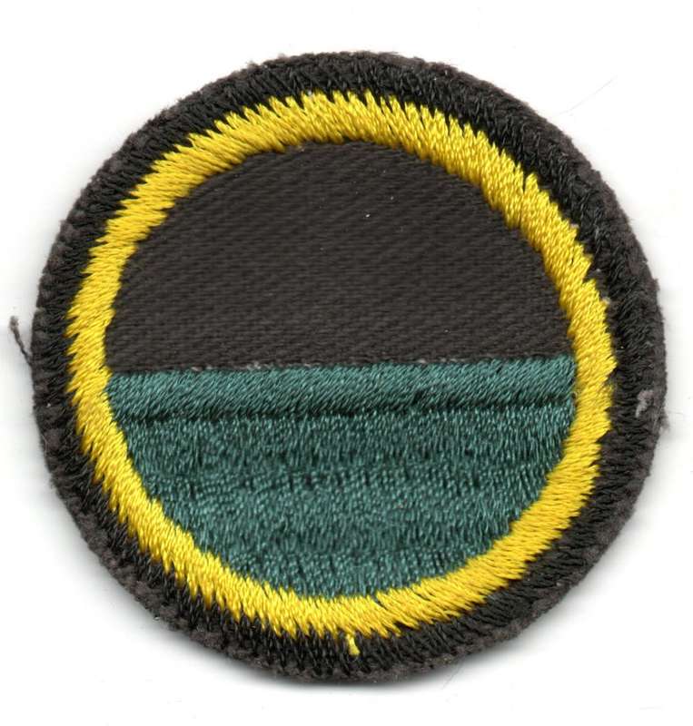 South African Infantry, C Coy Insignia, Cloth Patch 50mm