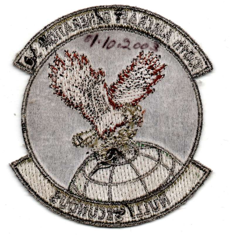 United States Military 100th Aircraft Generation Squadron Material Patch 68mm x 76mm
