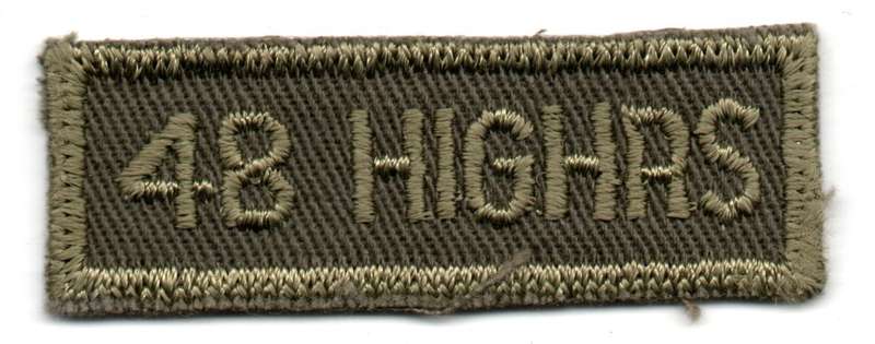 Canada, Royal Canadian Armed Forces, 48th Highlanders of Canada Material Badge (Unit Identifier) Pat