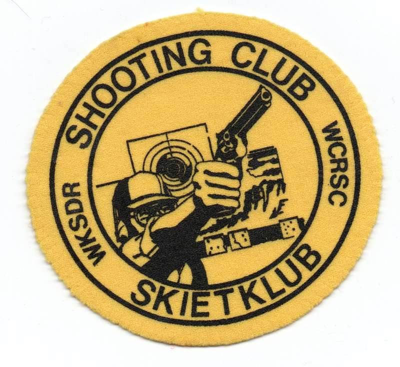 South Africa Western Cape Rifle Shooting Club/Skietclub (WCRSC) cloth Patch 97mm
