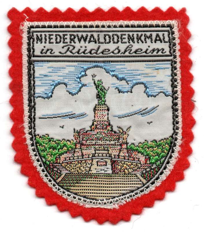 Niederwalddenkmal Material Patch 62mm x 72mm