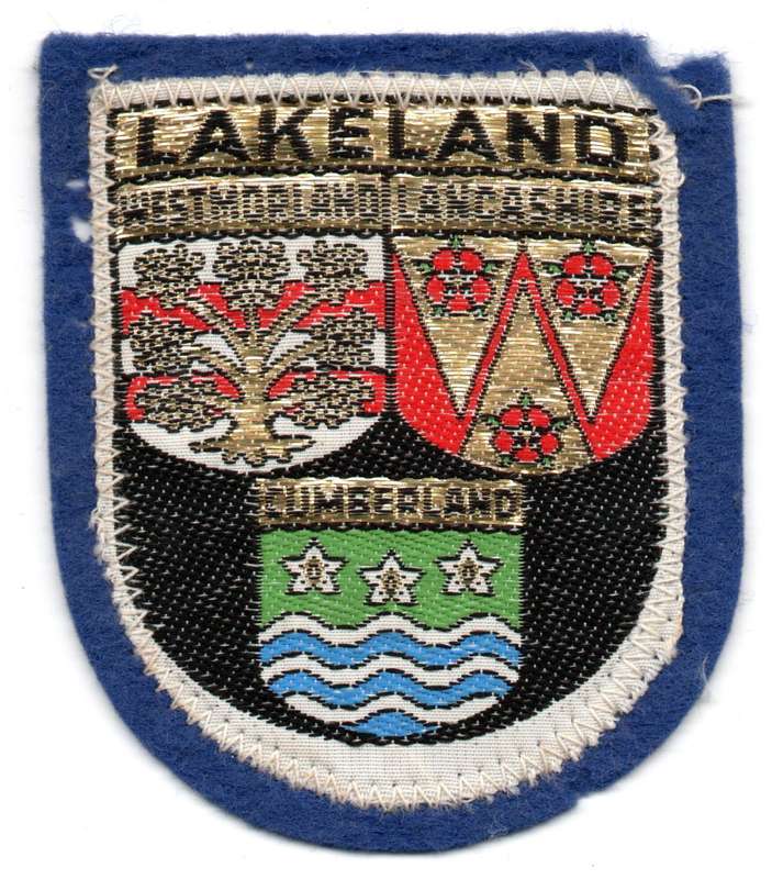 Lakeland Woven Cloth Patch 60mm x 70mm