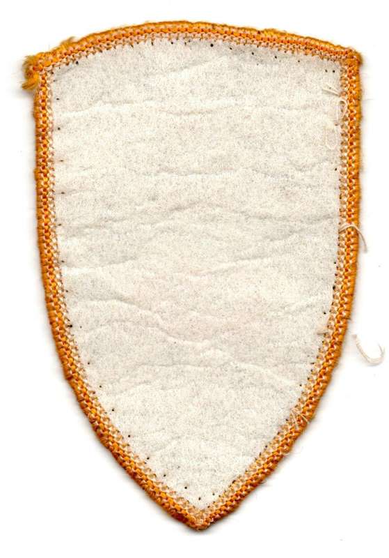 1970s1990s Germany Tourist Souvenir Shield material Patch  50 × 77 mm