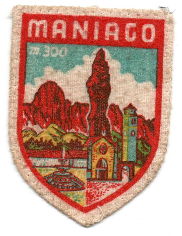 Italy Maniago Material Patch 58mm x 80mm