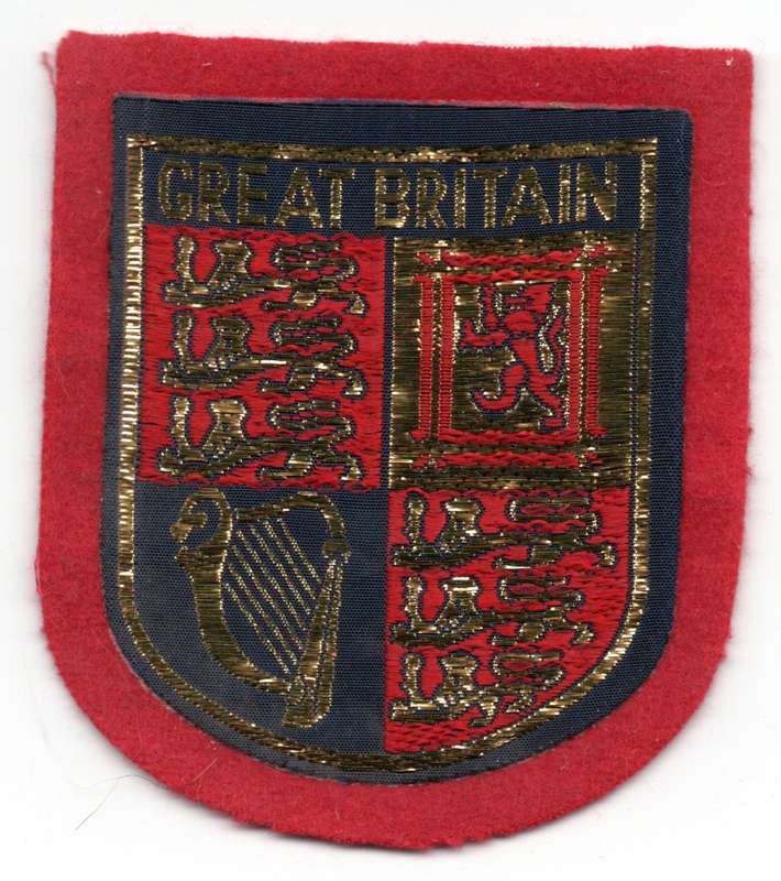 Great Britain United Kingdom Cloth Patch 62mm x 70mm