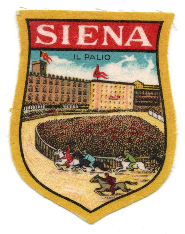 Palio Siena Cloth Flash 64mm x 82mm