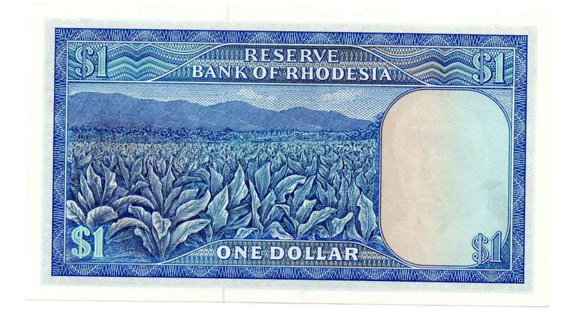 1976 Rhodesia 1 Dollar Pick#34b