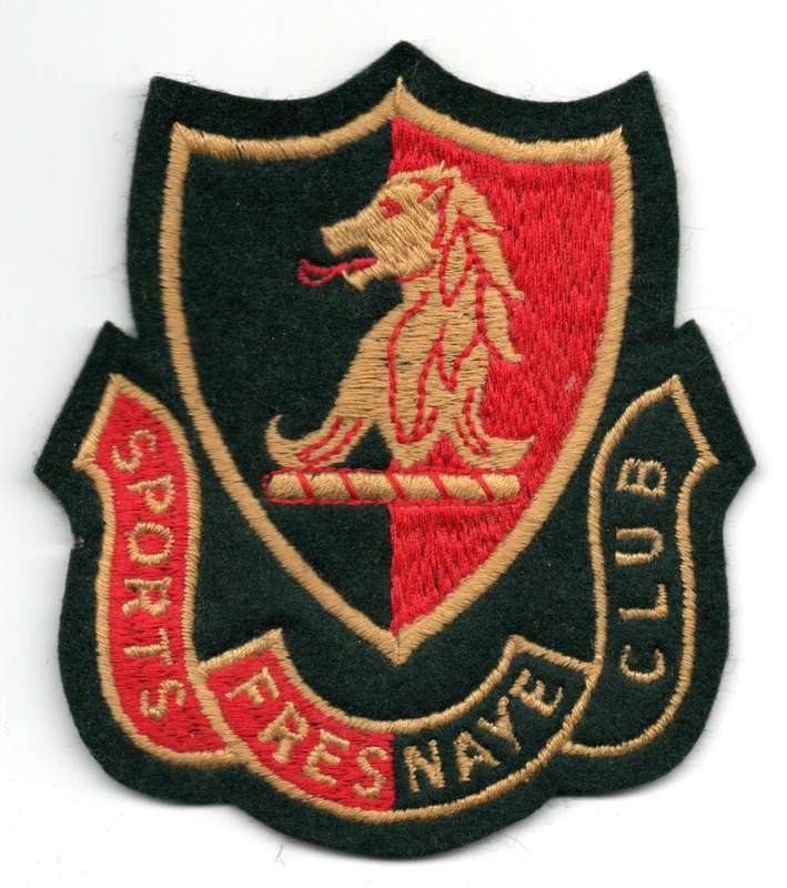Vintage South Africa Cape Town Fresnaye Sports Club Material Patch 100mm x 110mm