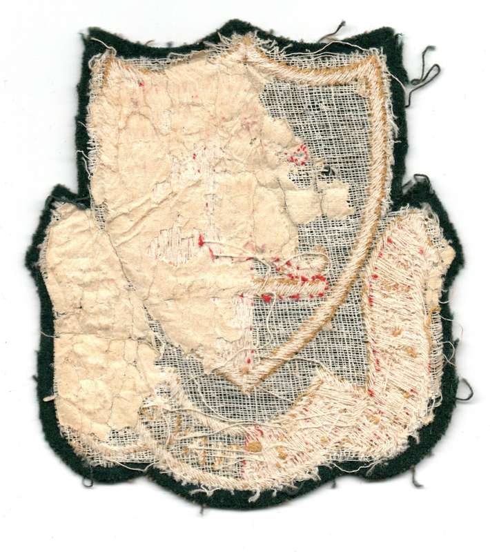 Vintage South Africa Cape Town Fresnaye Sports Club Material Patch 100mm x 110mm