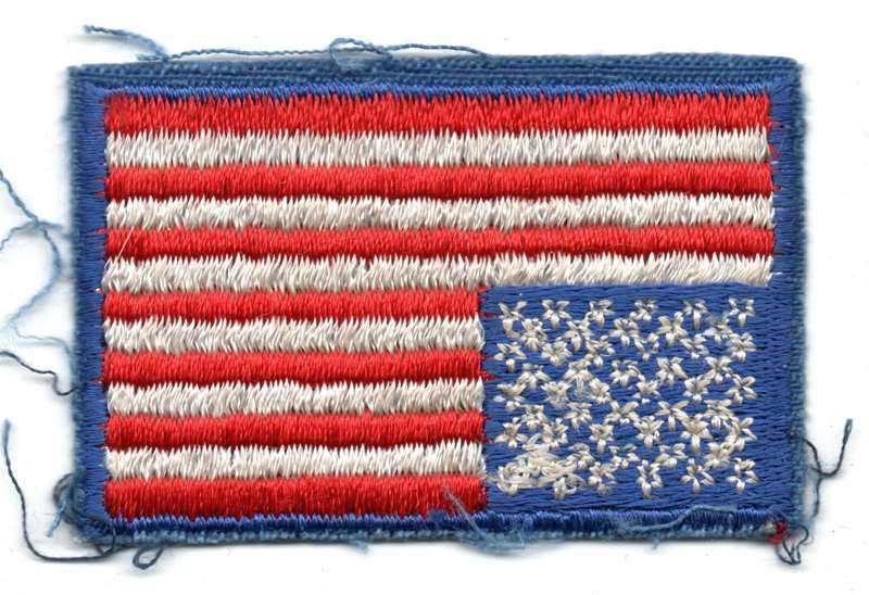 United States of America cloth patch 42mm x 62mm