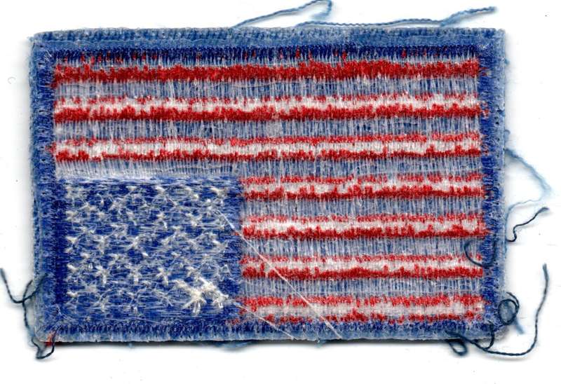 United States of America cloth patch 42mm x 62mm
