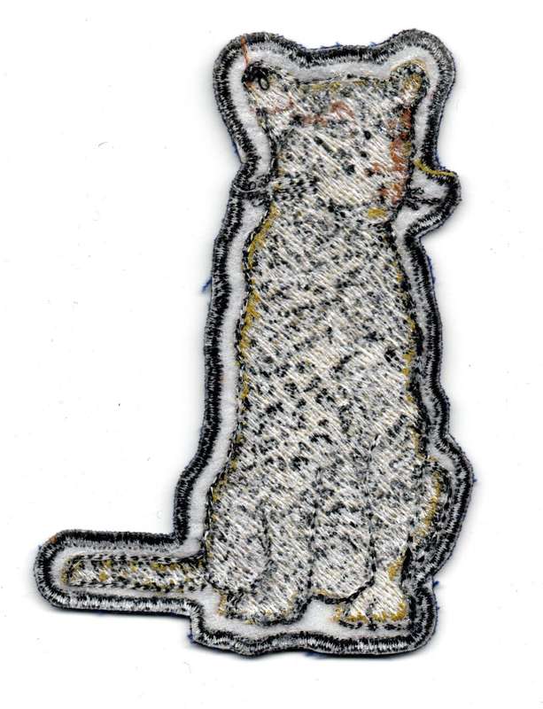 Leopard Cloth Patch 65mm x 94mm