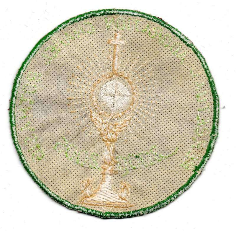 Perpetual Adoration Chapel Bothasig cloth Patch 100mm