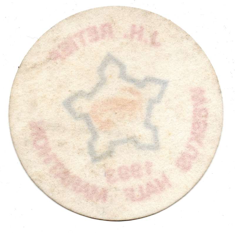 J.H. Retief Weskus Half Marathon cloth Patch 110mm