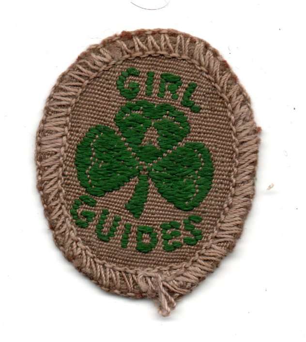 Vintage Girl Guides Second Class Cloth Badge 35mm x 29mm