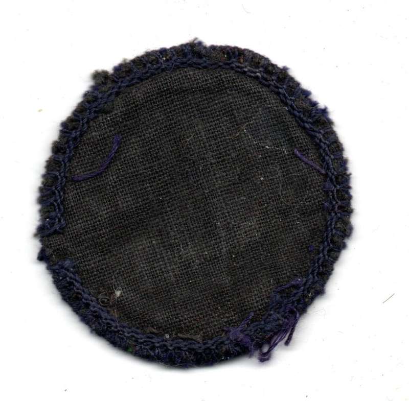 Vintage Girl Guides, Guide Interest Badge: Knitter Cloth Badge 43mm