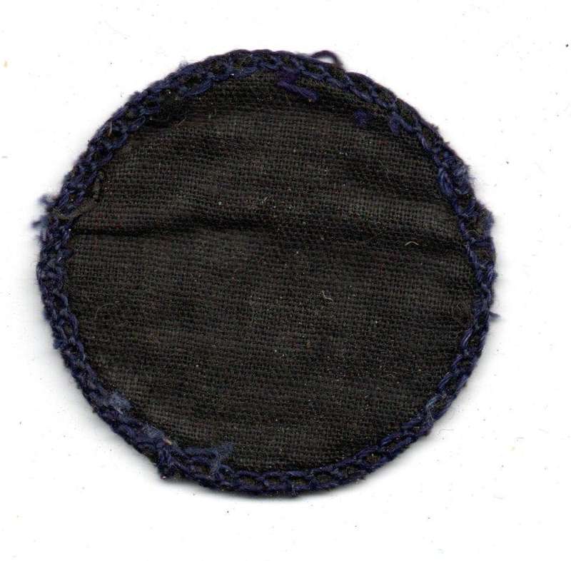 Vintage Girl Guides, Guide Interest Badge: Athlete Cloth Badge 42mm