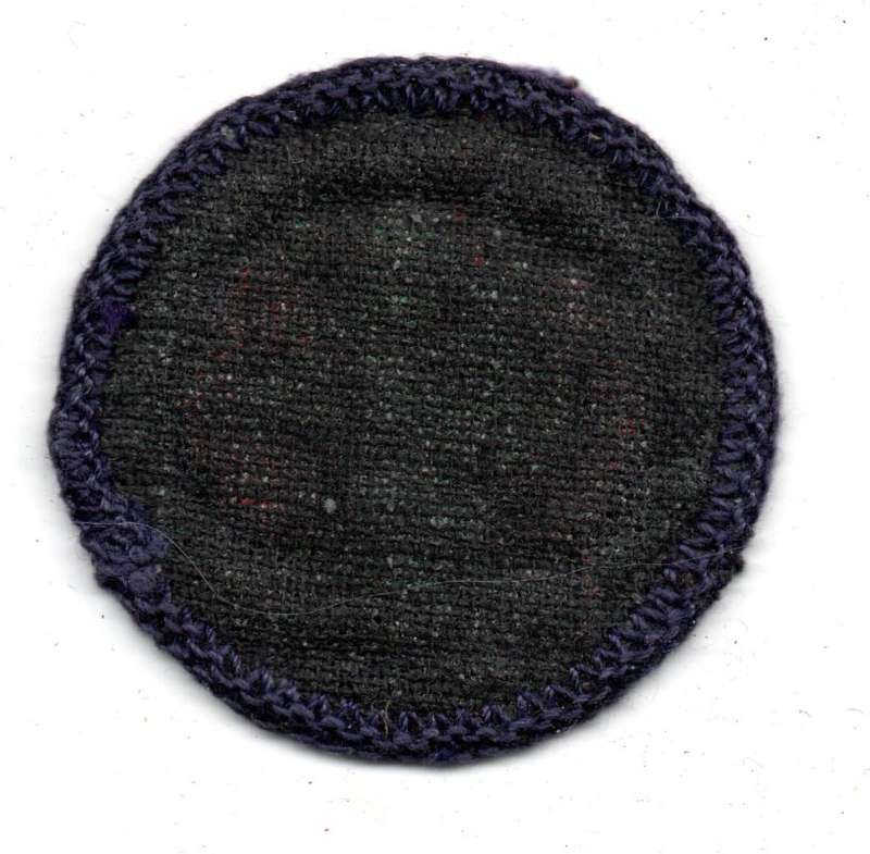 Vintage Girl Guides, Guide Interest Badge: First Aid Cloth Badge 42mm