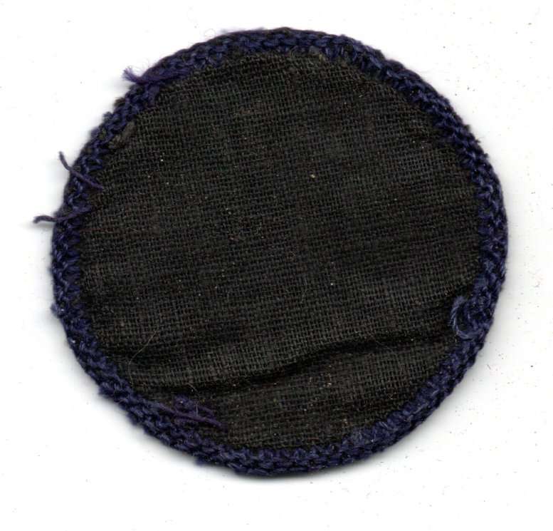 Vintage Girl Guides, Guide Interest Badge: Cyclist Cloth Badge 40mm