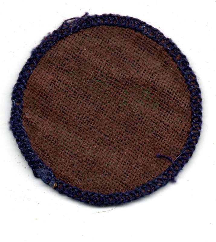 Vintage Girl Guides, Guide Interest Badge: Cook Cloth Badge 42mm