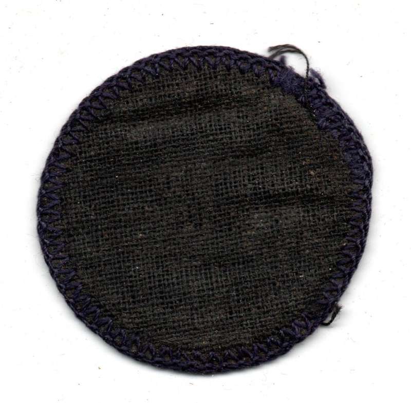Vintage Girl Guides, Guide Interest Badge: Laundress Cloth Badge 41mm